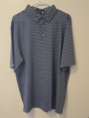 Straight Down - Golf Polo Size XL
